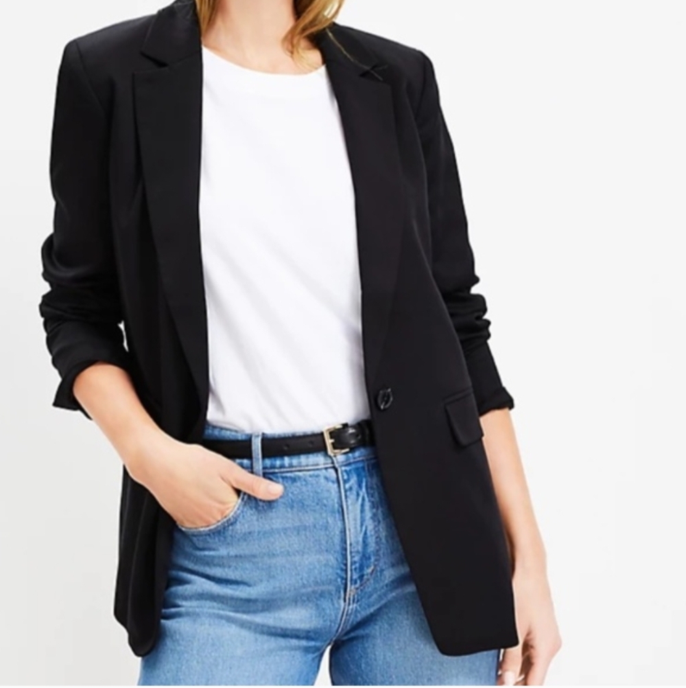 LOFT Dark Black Blazer